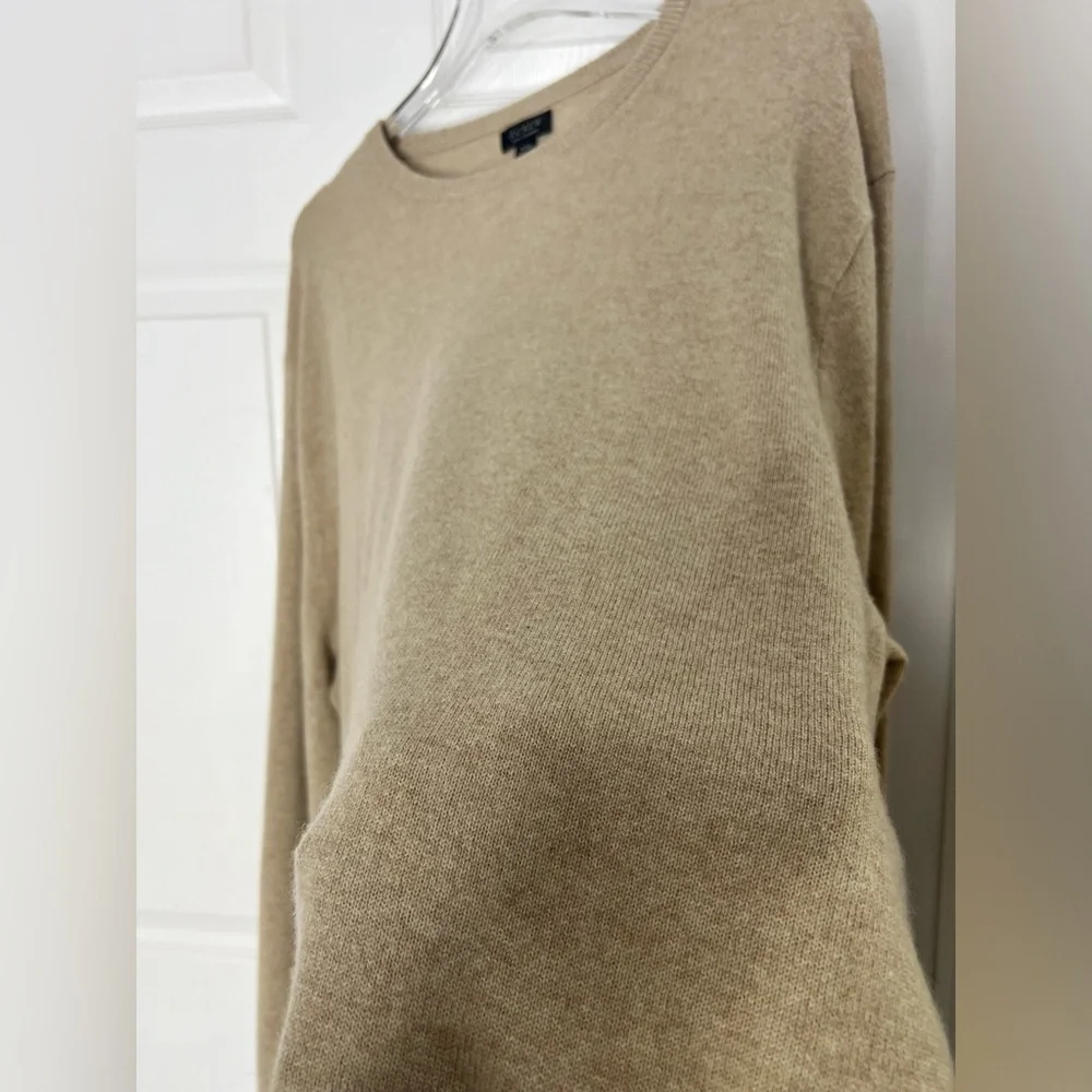 NWOT J. Crew 100% The Good Cashmere Scoop-neck Pullover Sweater Sz XXL
